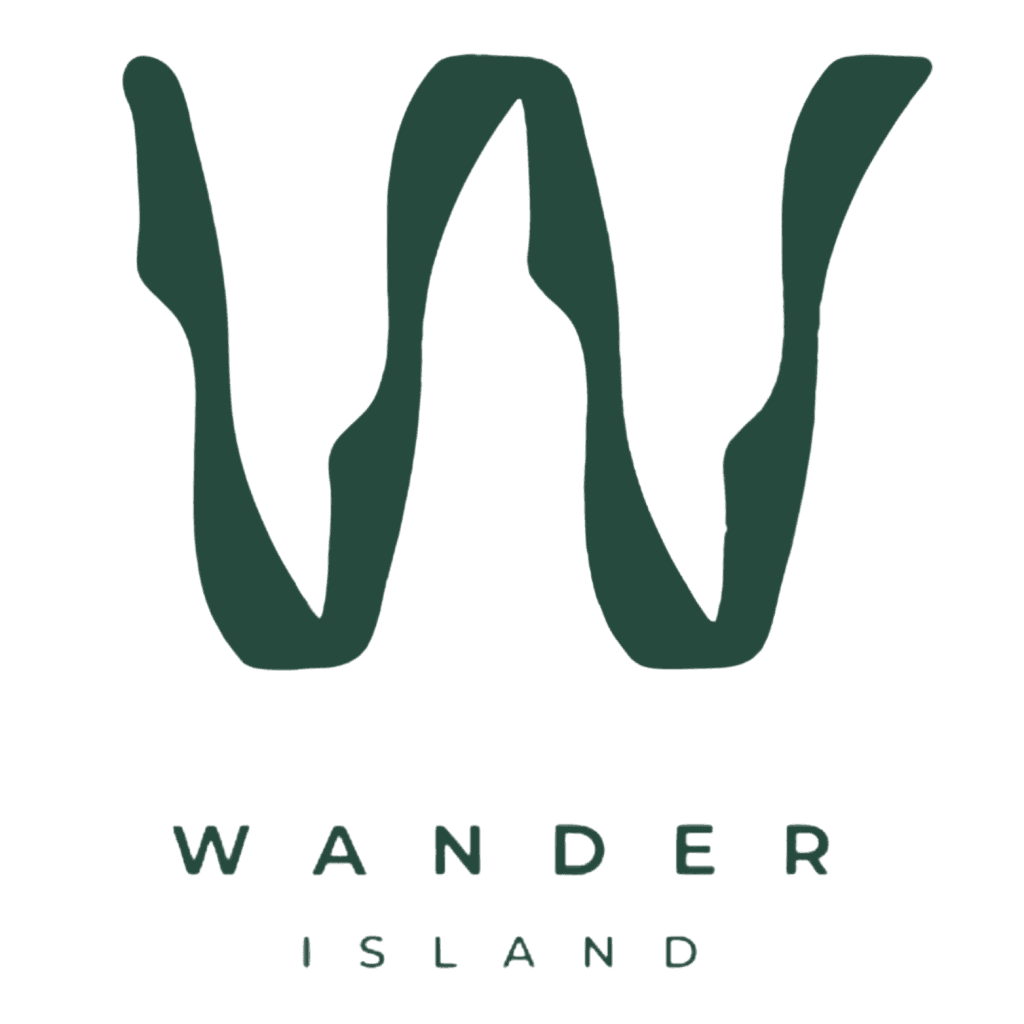 Wander Island logo groen